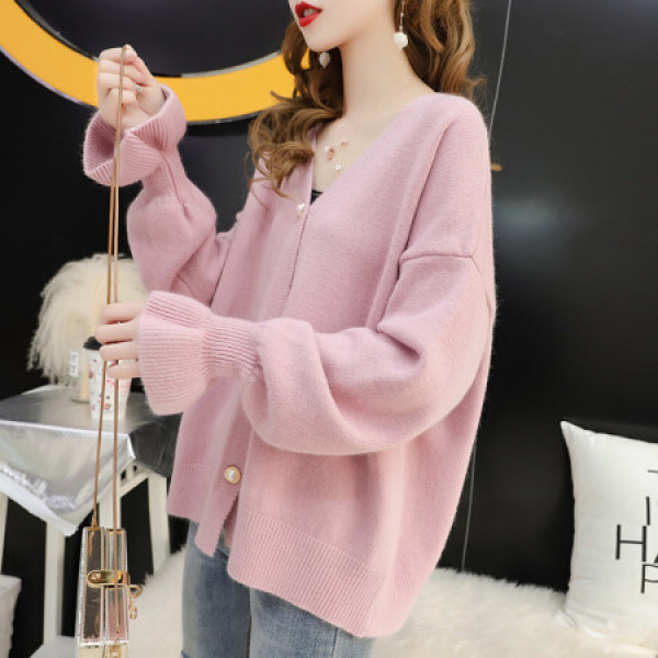 商品丽乔 针织衫女2019秋季新款女装新品甜美时尚气质靓丽韩版针织