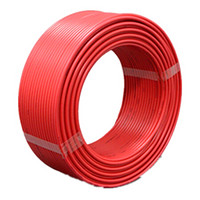 津峰（JINFENG）一般用途单芯硬导体无护套电缆BV 1×6平方毫米  红色 1盘装