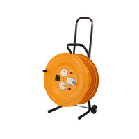 野豹 电线盘 移动绕线盘 带漏电保护器380V电缆盘 3*2.5平方 30米/套
