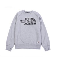 北面休闲卫衣情侣款 TheNorthFace 19秋冬新品户外舒适抓绒长袖 3VUB X8A/灰色 XXL/185