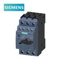 SIEMENS 西门子 3RV6 100KA 0.35-0.5A 3P 旋钮式控制 690VAC 0.12KW 1常开+1常闭 3RV60110FA15 电动机保护断路器
