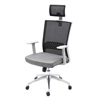奈高办公椅人体工学电脑椅子经理椅职员椅-加头枕