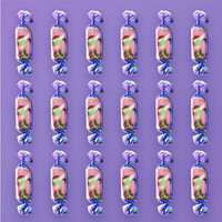 展艺 烘焙包装 牛轧糖纸幻彩 紫色 食品级雪花酥糖果烘焙加厚包装糯米纸50张