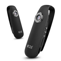 YWD 影卫达 WD 影卫达 V007执法记录仪微型摄像机1080P高清运动背夹式磁铁吸附录音录像笔 16G内存
