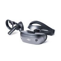 3GLASSES 蓝珀S2 智能VR眼镜 微软版MR智能眼镜 3D头盔 虚拟现实3D眼镜 电脑VR   手柄套装 灰色
