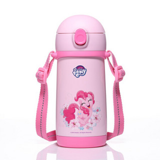 京东PLUS会员：My Little Pony 小马宝莉 7774 儿童背带吸管保温水壶 400ml *3件 +凑单品