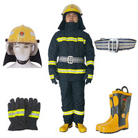 消防服战斗服套装救援服隔热服五件套灭火防护服2014 款（3C 认证）厂直