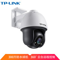 TP-LINK球机室外防水夜视PoE监控摄像头360°全景网络高清摄像机家用手机远程 TL-IPC633P-4 300万红外