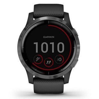 GARMIN 佳明 Active系列 运动手表 010-02174-16 曜石黑 45.1mm