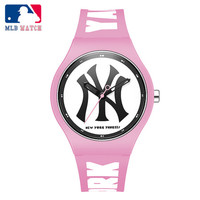 美职棒（MLB）手表女 潮流时尚硅胶情侣表 欧美运动防水情侣腕表 MLB-D5017-2