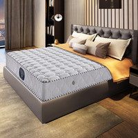 金海马（kinhom）乳胶床垫床褥 单人 软硬适中 席梦思弹簧床垫1.2米X1.9米X0.22米 WL001A