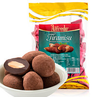 马来西亚进口 Alfredo 爱芙多提拉米苏味巴旦木黑巧克力制品 休闲零食250g/袋