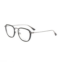 POLICE 中性款锖色镜框银色镜腿板材全框光学眼镜架眼镜框 VPL802 0568 50MM