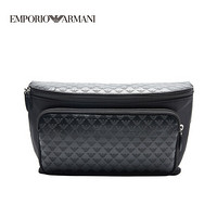 EMPORIO ARMANI 阿玛尼奢侈品19秋冬新款男士单肩背包 Y4O195-YC043 BLACK-80001 U