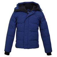 CANADA GOOSE 男士蓝色MACMILLAN 派克大衣短款羽绒服 3804MA 805 M