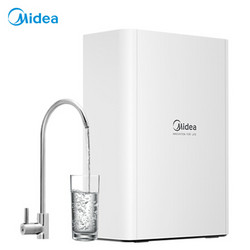 Midea 美的 MU1861A 家用厨下式 超滤净水机 白色