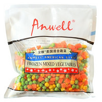 安维（Anwell）美国进口冷冻混合蔬菜丁300g 欧式杂菜 什锦菜  方便菜生鲜  半成品沙拉菜