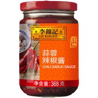 李锦记 LEE KUM KEE 调味酱 蒜蓉辣椒酱368g 凉拌烧烤火锅