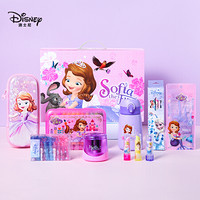 迪士尼（Disney）文具套装公主保温杯文具绘画64件套文具礼盒配高端礼品收纳盒儿童礼物生日礼包