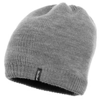 戴适(DexShell) 帽子户外帽子毛线帽保暖帽针织帽防风防水风雪帽子 中性均码 灰色DH372