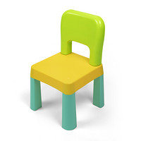 费乐（FEELO）儿童玩具积木桌子兼容乐高积木拼装玩具椅子单只