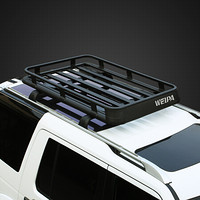 韦帕（WEIPA）车顶行李框 SUV汽车车载铝合金行李架 越野车通用旅行筐改装