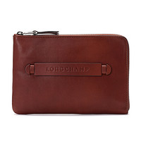 LONGCHAMP 珑骧 中性Longchamp 3D系列干邑色牛皮iPad Mini保护套 4848 770 504