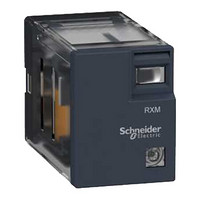 施耐德电气（Schneider Electric）中间继电器 RXM·L 4/CO 12VDC 带灯 3A RXM4LB2JD 5只装 可定制