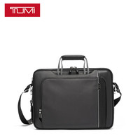 途明 TUMI 2019 新品 ARRIVE'系列男士商务旅行高端时尚织物公文包025503001PW3 灰色