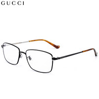 古驰(GUCCI)眼镜框男女 镜架 透明镜片黑色镜框GG0576OK 004 56mm