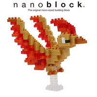 日本nanoblock拼插拼搭小颗粒微型钻石积木儿童玩具男孩女孩生日礼物精灵宝可梦火焰鸟 12岁+ 823593