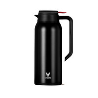 小米有品 云米保温壶家用暖水壶热水瓶1.5L开水保温瓶暖壶大容量316不锈钢内胆真空热水保温咖啡杯壶黑色