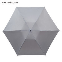 玛丽亚.古琦 玛丽亚古琦 MARJA KURKI 三折伞 超轻晴雨两用纯色彩胶防晒防风折叠太阳伞女 知性纯色 9FF236190  灰色