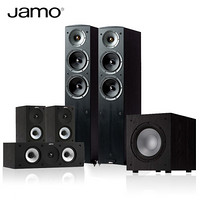 尊宝 JAMO C605+S622+S62CEN+J 10 SUB音箱音响家庭影院套装5.1（黑色）