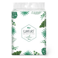 心相印洗脸巾 一次性洗脸巾 干湿擦脸棉柔巾  抽取式 100片*3包 提装