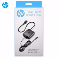 HP 惠普 65W旅行便携式移动电源适配器 充电器 笔记本电脑电源线EliteBook 840 G1/G2/G3 Envy 14系列