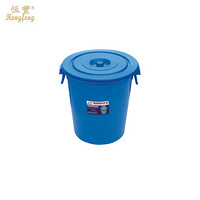 恒丰牌 45L 100型 蓝色水桶 垃圾周转桶 精品塑料水桶 厨房用大水桶可定制