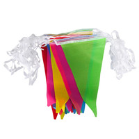 金枪鱼小彩旗户外施工现场彩旗婚礼现场生日聚会彩旗35米长25面小彩旗