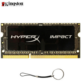 金士顿（Kingston）骇客神条ImpactDDR3L1600兼容1333低压笔记本内存条4g8g 单条4G *2件