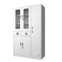 派格（paiger）办公家具玻璃更衣柜CK17-B 1850*1100*500 CN