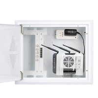 DELIXI 德力西 电气(DELIXI ELECTRIC)家用暗装弱电箱多媒体光纤箱多媒体信息箱集线箱大号400