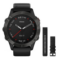 GARMIN 佳明 Fenix 6 Pro 运动手表+黑色硅胶表带