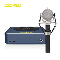 IXI MEGA M6 外置电脑声卡套装 专业主播设备 手机直播USB抖音快手全民K歌游戏 M6+Blue Dragonfly蜻蜓