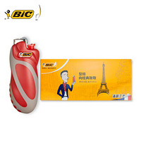 比克(BIC)J5硅胶打火机套(红/灰)+J5混色打火机礼盒(8支)