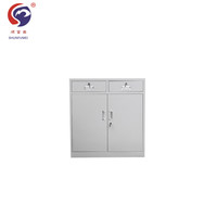 顺富美（SHUNFUMEI）工具柜 中二斗下节铁皮柜 办公储物柜资料柜档案柜 矮柜抽屉柜子 定制柜