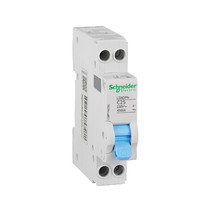 施耐德 LS8 DPN 4.5kA 1P+N C 25A 230V 空开小型断路器家装 双极接线 LS8P11625G