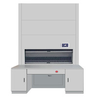 中伟智能密集柜档案柜办公财务室人事科档案存储柜全自动选层可升降文件柜 定位到层