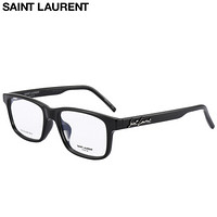 圣罗兰(SAINT LAURENT)眼镜框男女 镜架 透明镜片黑色镜框SL 319/F 001 55mm