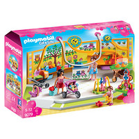 摩比世界（playmobil）情景玩具购物系列拼插模型母婴店9079儿童玩具