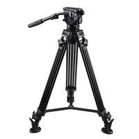 意美捷（E-IMAGE）G80 摄像机三脚架 专业摄像机液压云台 多功能摄影摄像三脚架云台套装